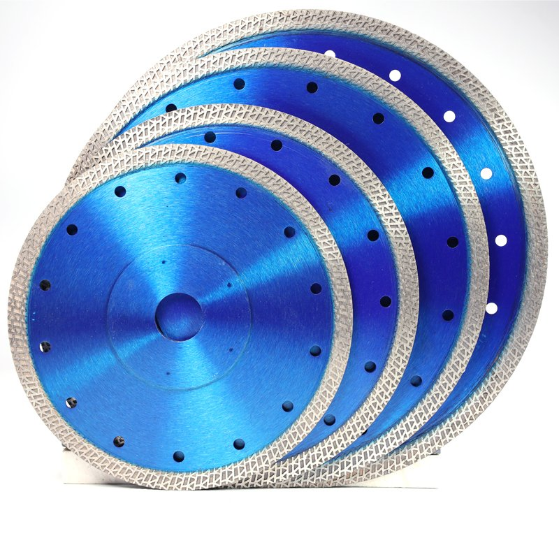 High-Performance K Shape Diamond Thin Turbo Marble Saw Blade Cutting Disc for Stone