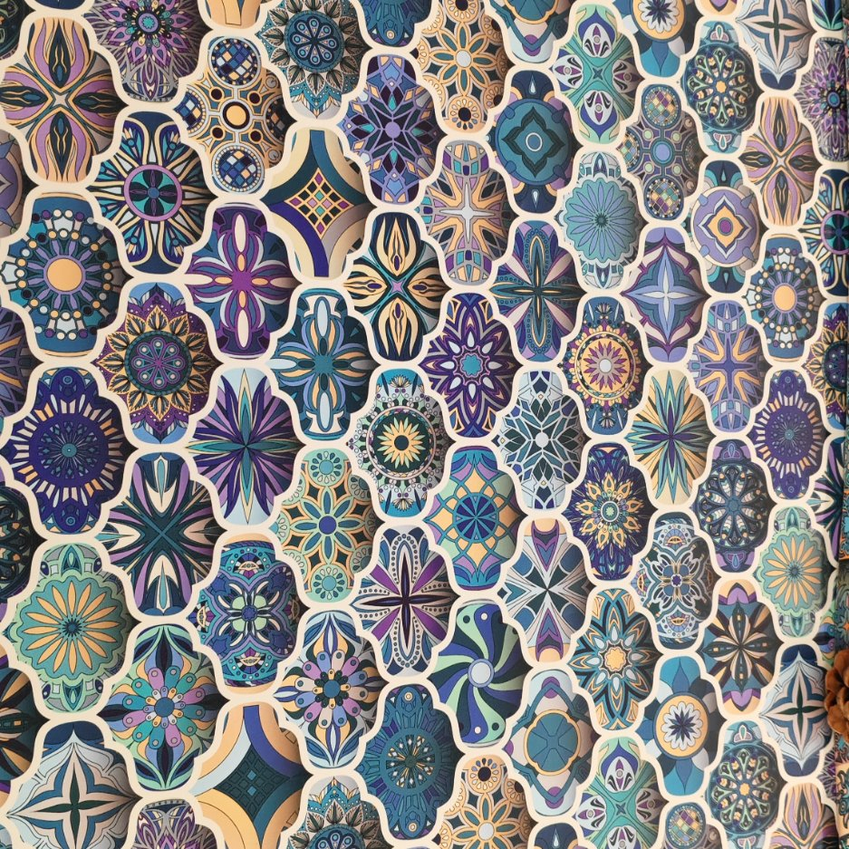 Customized Retro Flower Series PVC Decorative Film for Furniture and Interiors