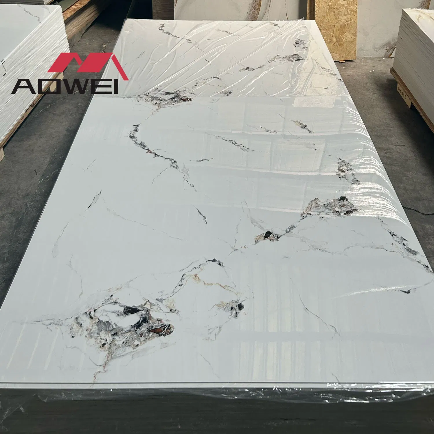 Laminate PVC Marble Sheet for Elegant Interior Design