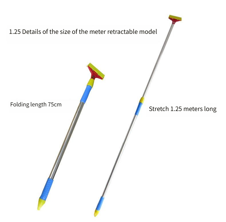 Lengthened and Thickened Folding Cleaning Scraper Knife Multifunction Glue Floor Glass Trowel Scraper