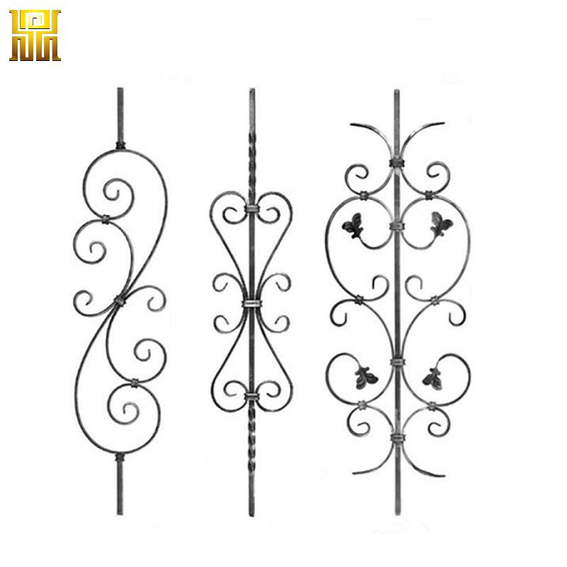 Beautiful Wrought Iron Stair Baluster, Iron Stair Handrails Decorative Panels