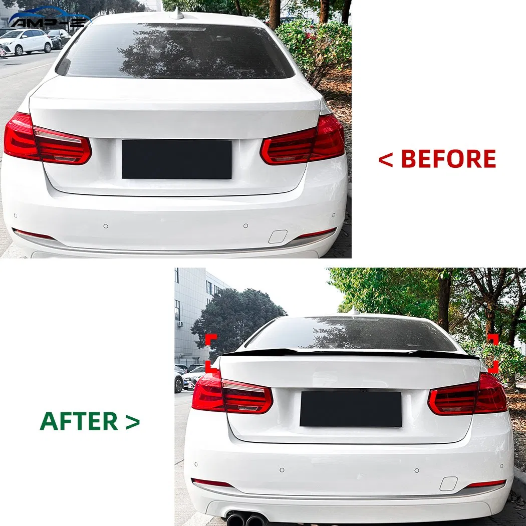 Gloss Black Trunk Spoiler for BMW 3 Series F30 (2013-2019)