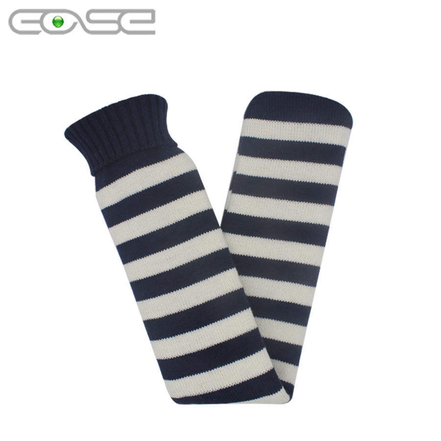 Soft Jacquard Covered Extra Long Hot Water Bottle for Comfort