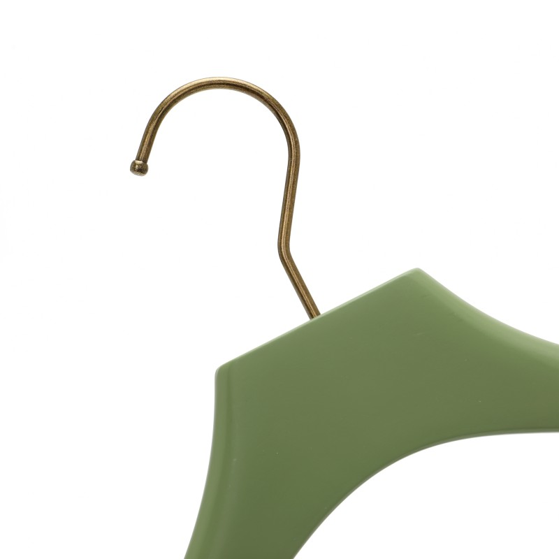 New Designed Solid Wooden Hanger Shape Your Clothes Well Wood Coat Rack for Hotels with Logo Engraved