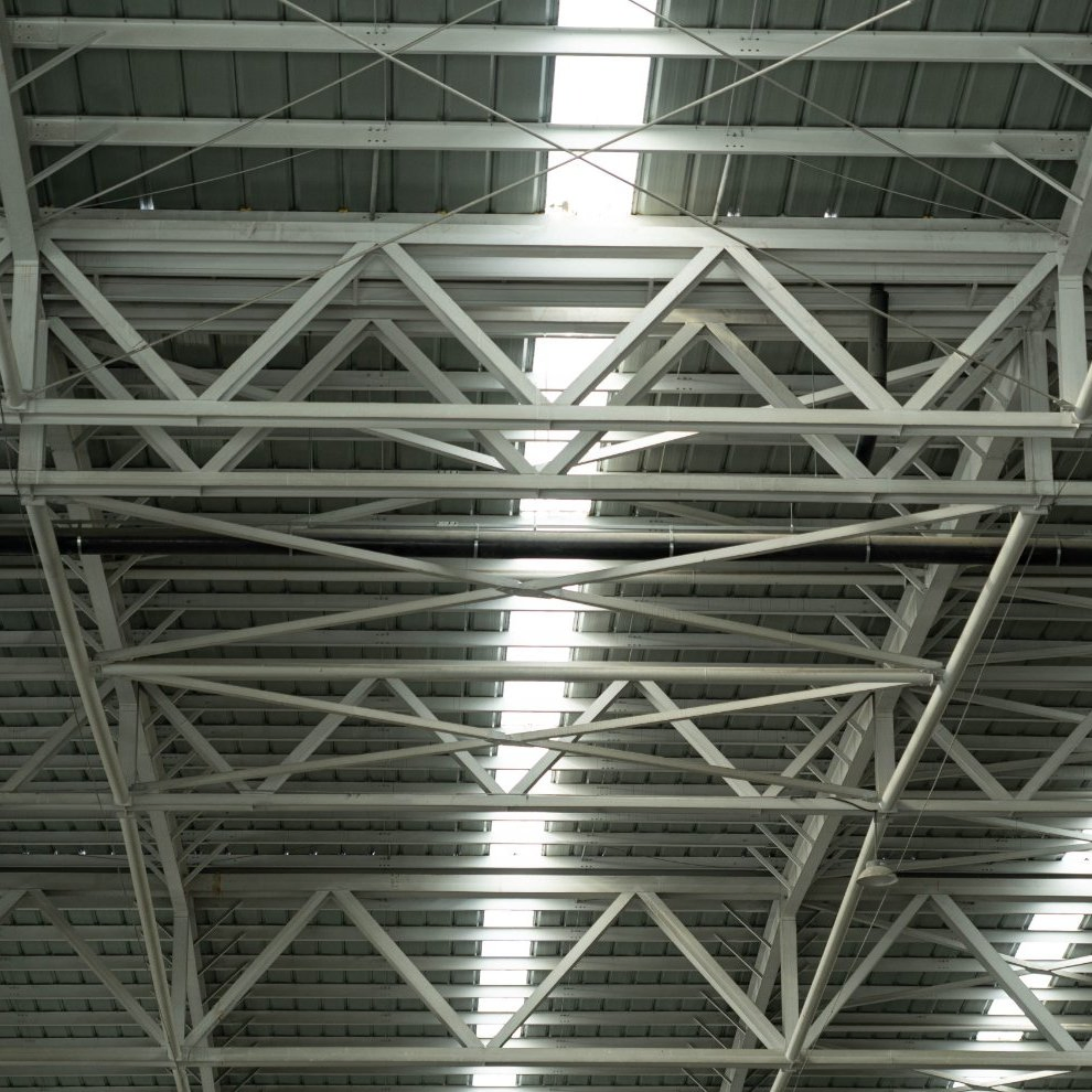 Prefabricated Metal High-Quality Membrane Customized Truss Display Building Welded Steel Structure