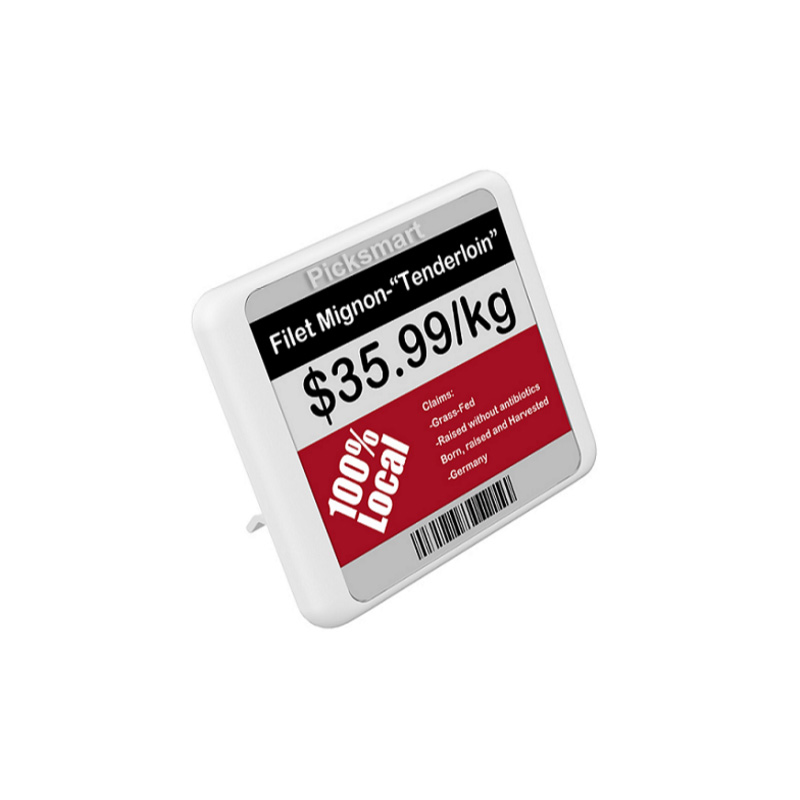 Supermarket E Ink Digital Price Tag Electronic Shelf Display NFC Price Tag