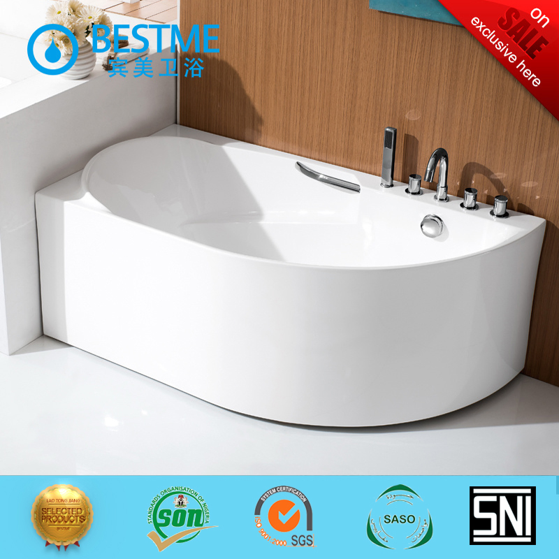 Угловая акриловая ванна BESTME BT-Y2597