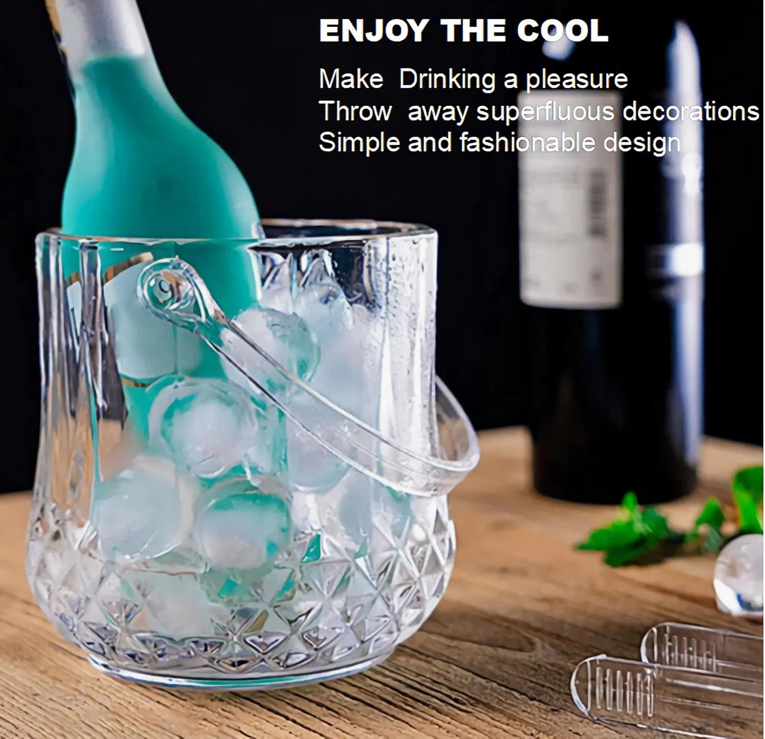 PC Beer Champagne Beverage Cooler Ice Storage Bucket