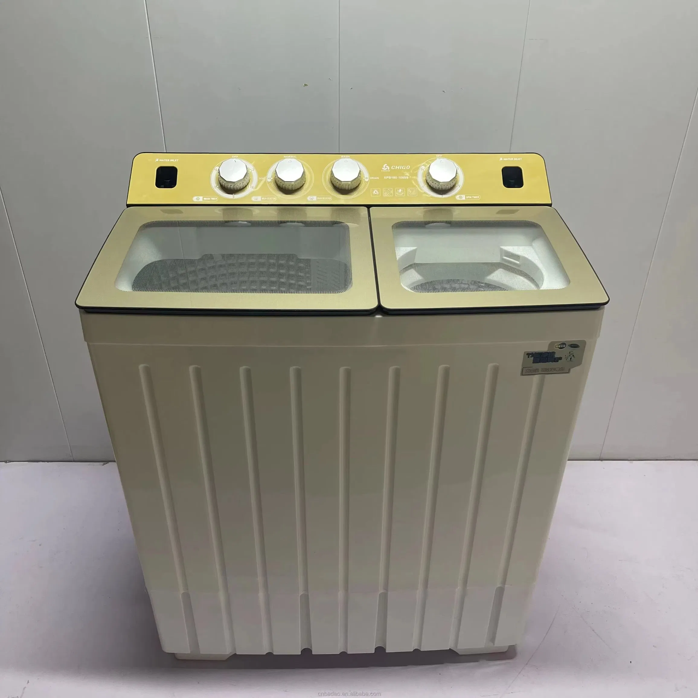 Large Capacity Clothes Laundry Equipment 18kg Top Load Twin Tub Washing Machine