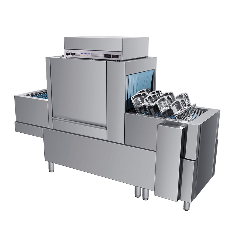 Compact Tunnel Dishwasher for Small to Medium-Sized Businesses