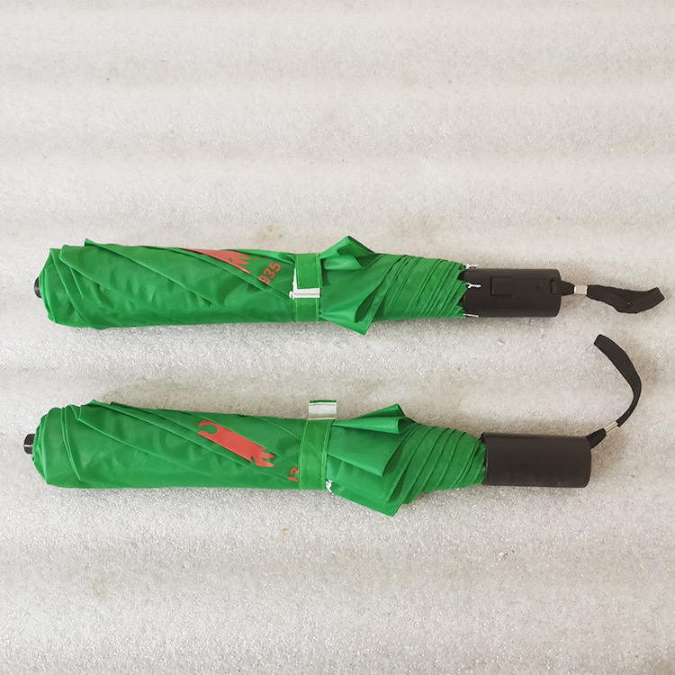 2 Folding Compact Rain Umbrella Adversting Manual/Automatic Folding Umbrella with UV Coating