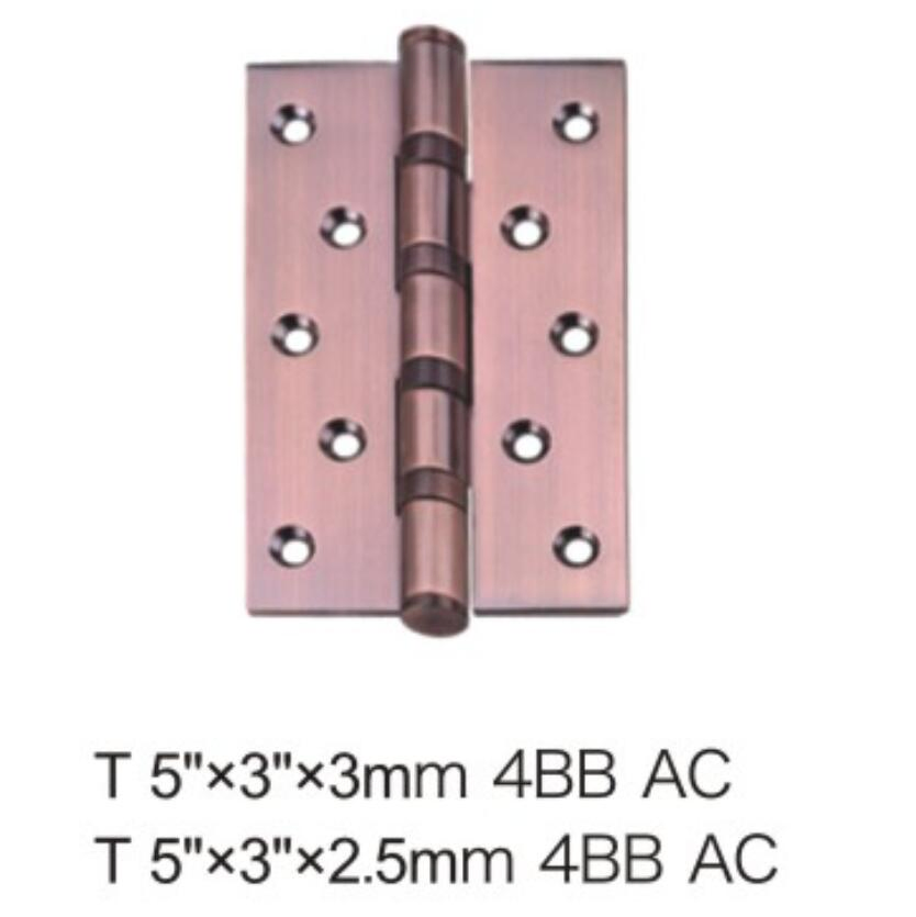 High Quality Security Stud Iron Door Hinge (5*3*3-4BB AC)