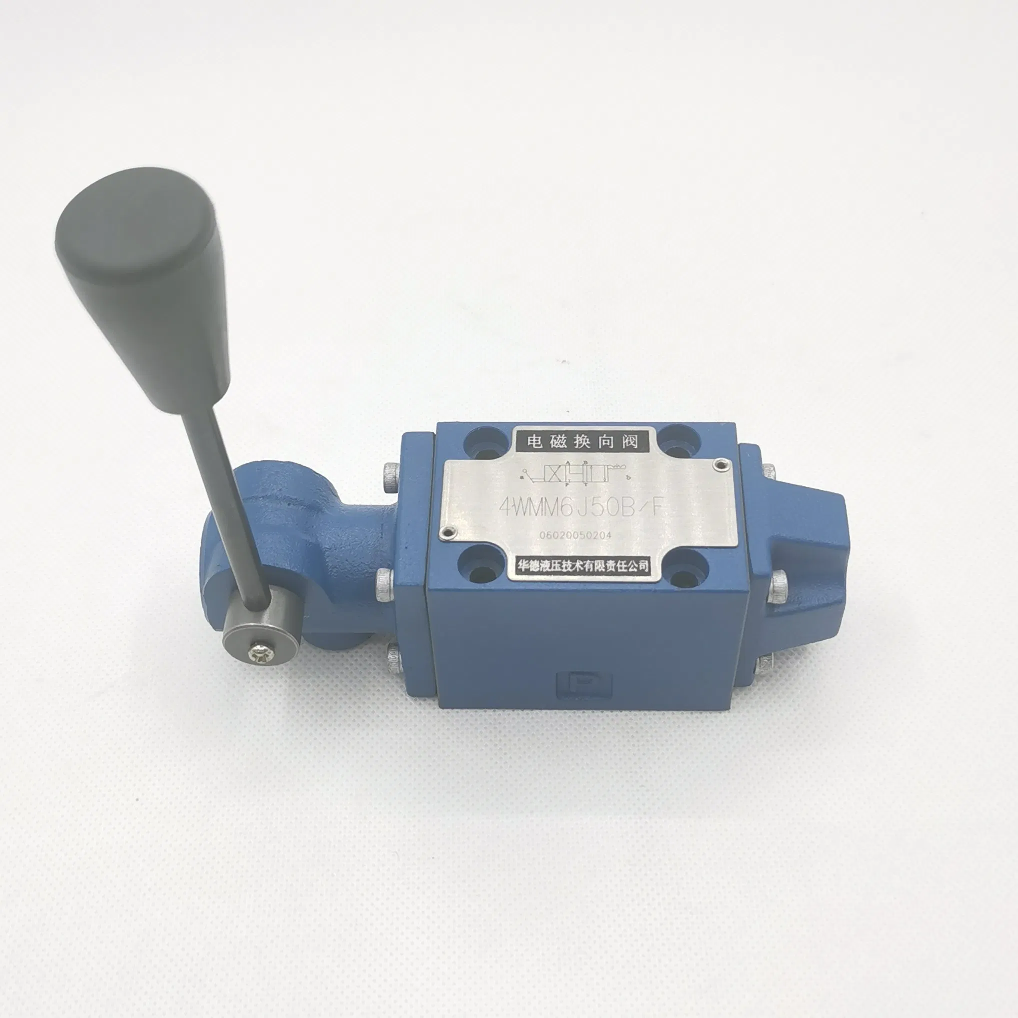 Manufacturer Wholesale Hot Selling Huade Manual Valve Series Hydraulic Valve 4wmm6j50b/F Manual Reversing Valve Hydraulic Valve