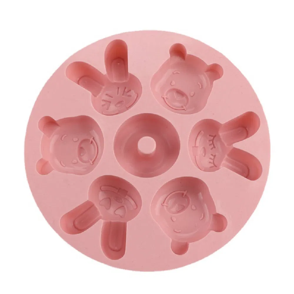 DIY Baking Circle Silicone Mold Fondant Round Cake Circle Biscuit Muffin Mold Donut Wbb17887