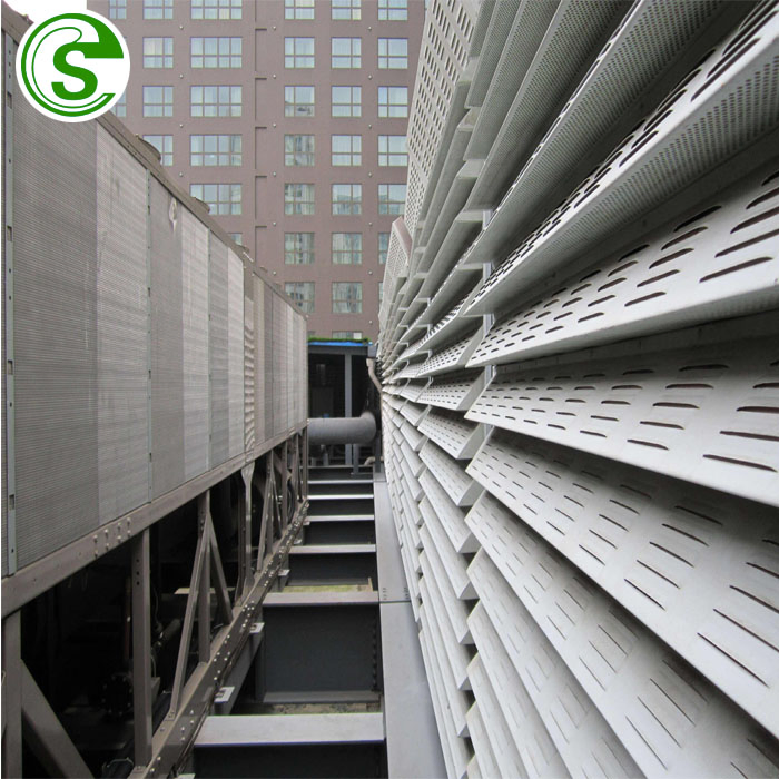 Highway Noise Barrier Aluminum Steel Noise Protection Barrier
