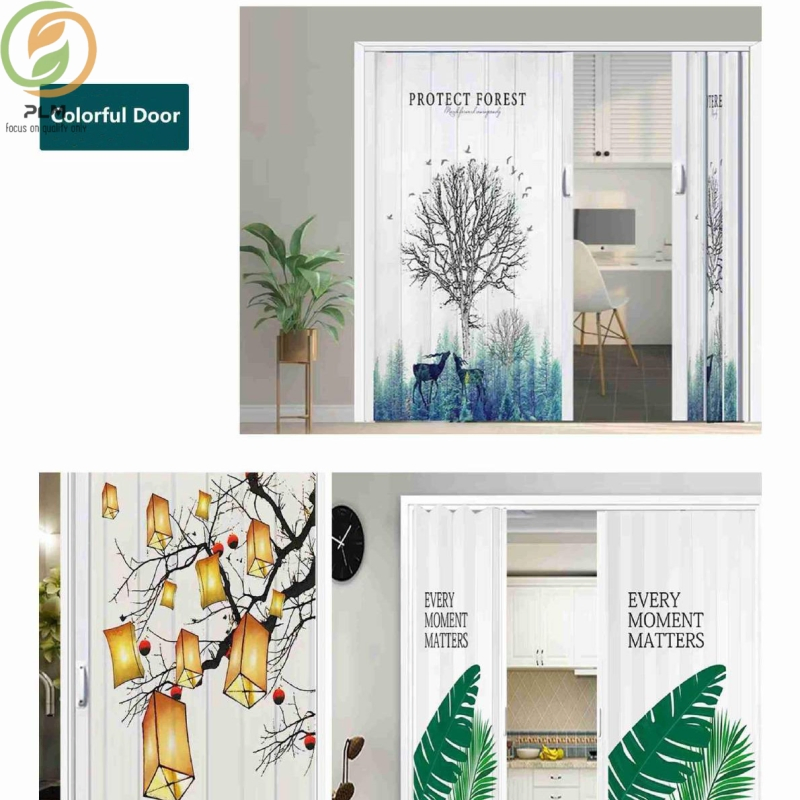 India Style New Style Homestyple Metro Folding Door /French Accordion Door