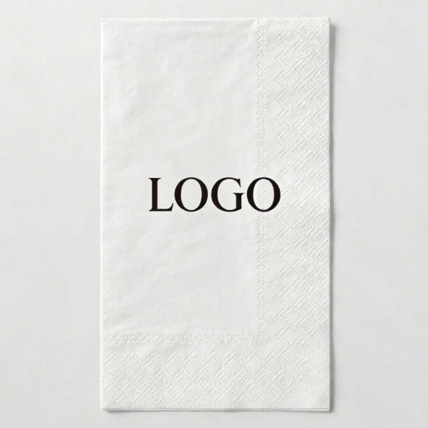Rectangular Paper Napkins Custom Printed for Cocktail Bar & Event