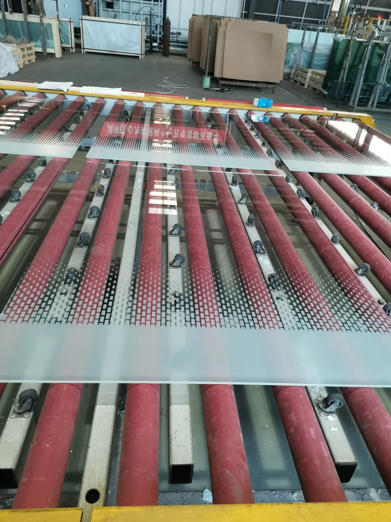 Customized Tempered Glass Painted Glass Silk Screen Glass Printing Glass