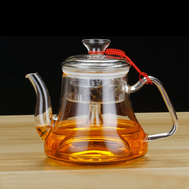 Wholesale Customized Classic Square Glass Teapot Kettle Set