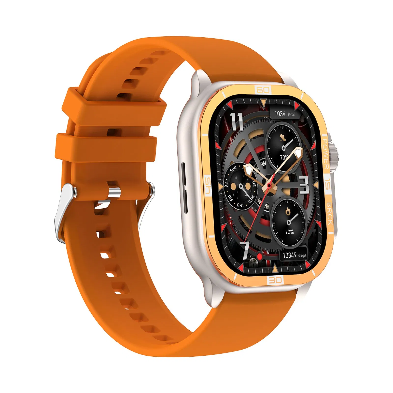 Smartwatch with Amoled Display and IP68 Waterproof Design