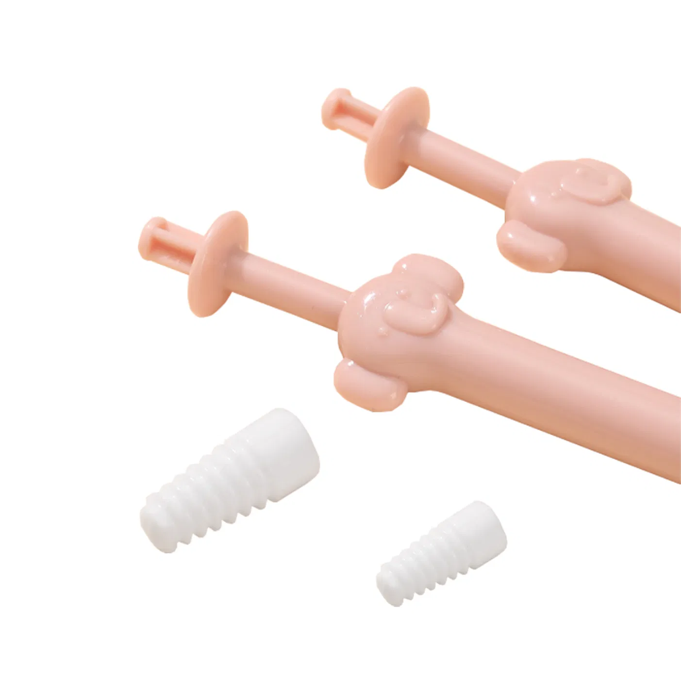 Food Grade Silicone Gentle Cleaning Wand Reusable Nasal Cleaning Rod Hygienic Soft Safety Nose Cleaner for Remove Nasal Debris