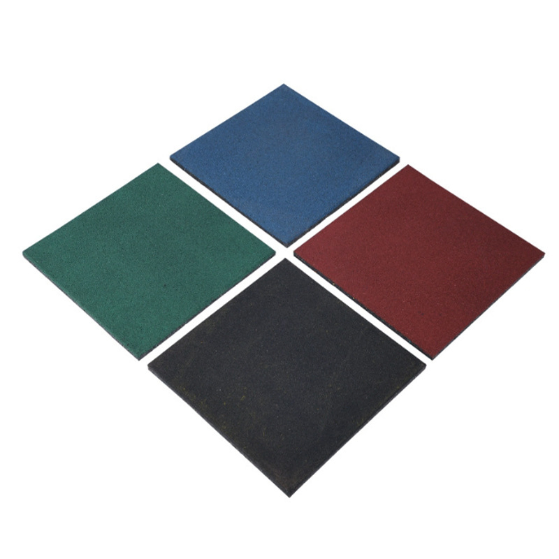 High Density Anti-Slip EPDM Outdoor Playground Rubber Floor Mat for Shooting Range Hospital Park Gym School