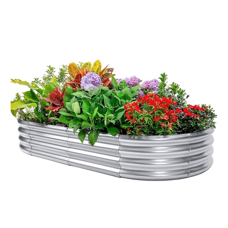 Грядка садовая приподнятая оцинкованная