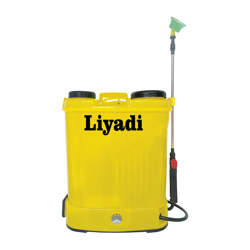 16L Agricultural Plastic PP PE Farm Hand Battery Electric Trigger Knapsack 2 in 1 Manual Backpack High Pressure Power Pump Portable Garden Sprayer