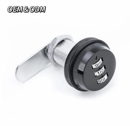 Zinc Alloy 3 Digit Mechanical Combination Furniture Lock