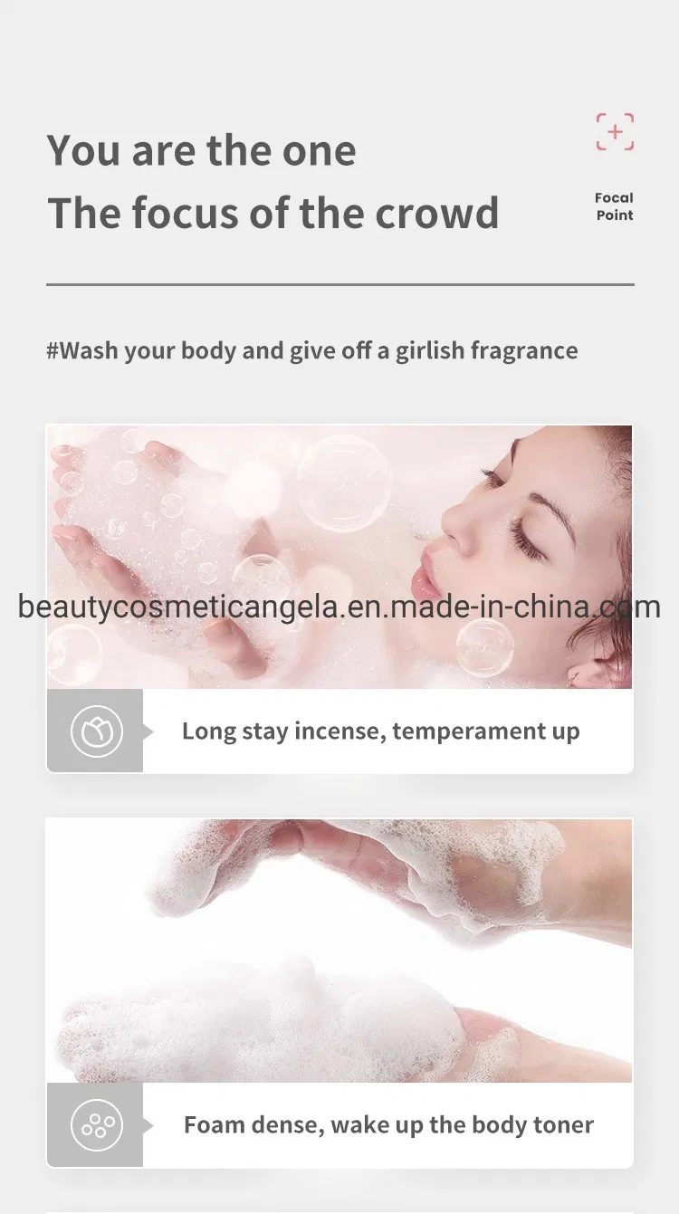 Strawberry Moisturizing Exfoliating Body Wash Whitening Gel Liquid Soap