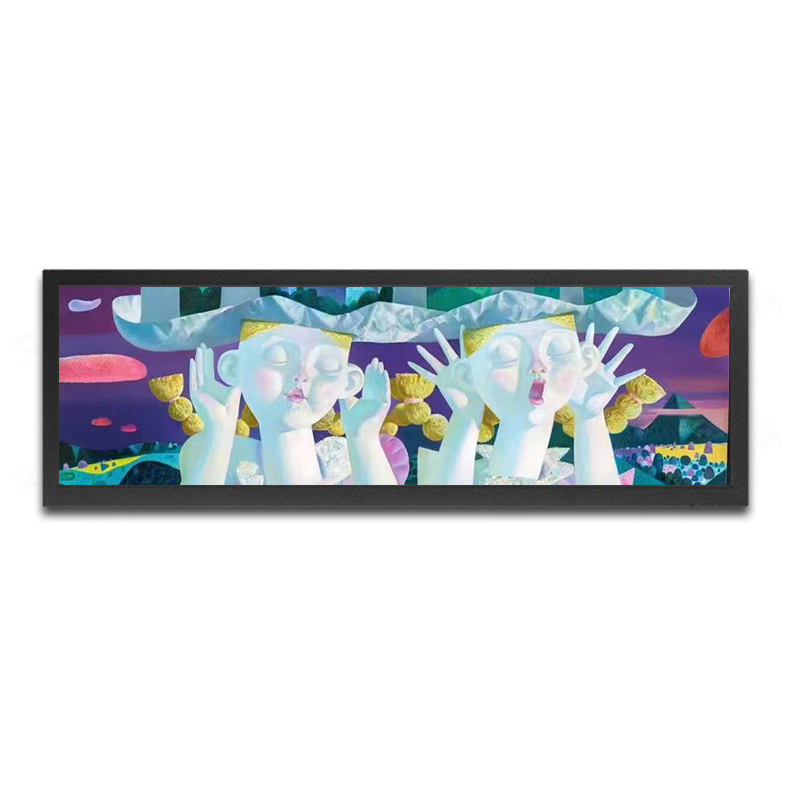 37-дюймовый ультраширокий барный LCD-монитор для рекламы