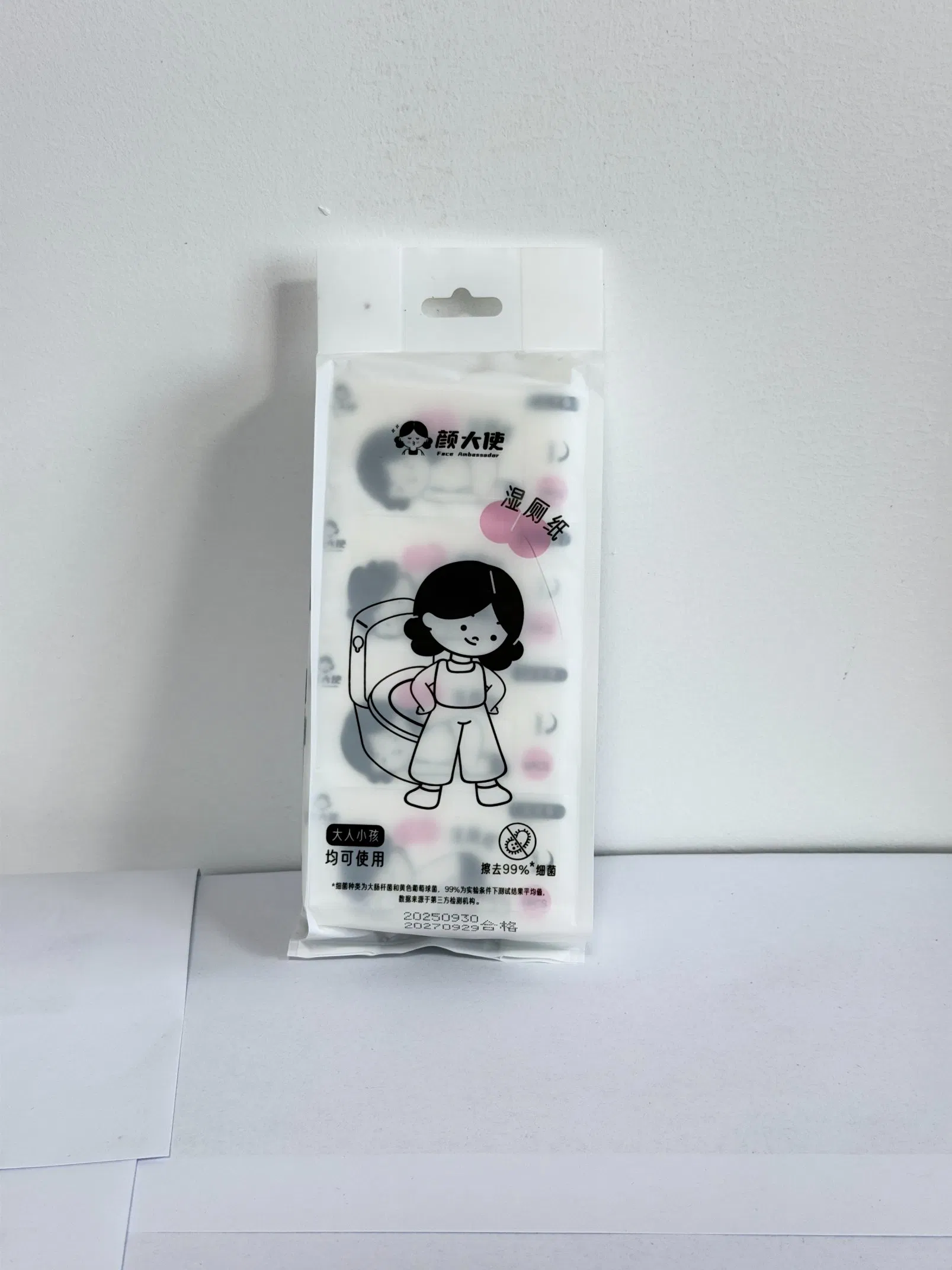 Disposable Moist Toilet Wet Wipes for Home and Travel