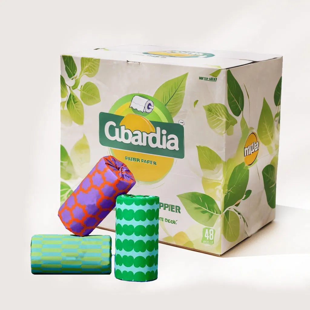Eternity Wholesale Certificated 2ply Plastic Packaging Bamboo Recycled Wood Kitchen Paper Towel