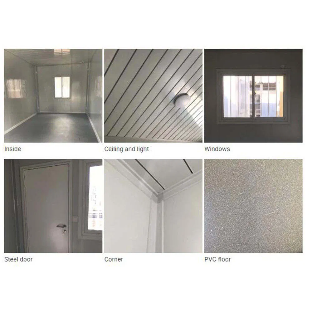 Fashion Style Flat Pack Container House Corrosion-Resistant Workshops Flat Pack Container House