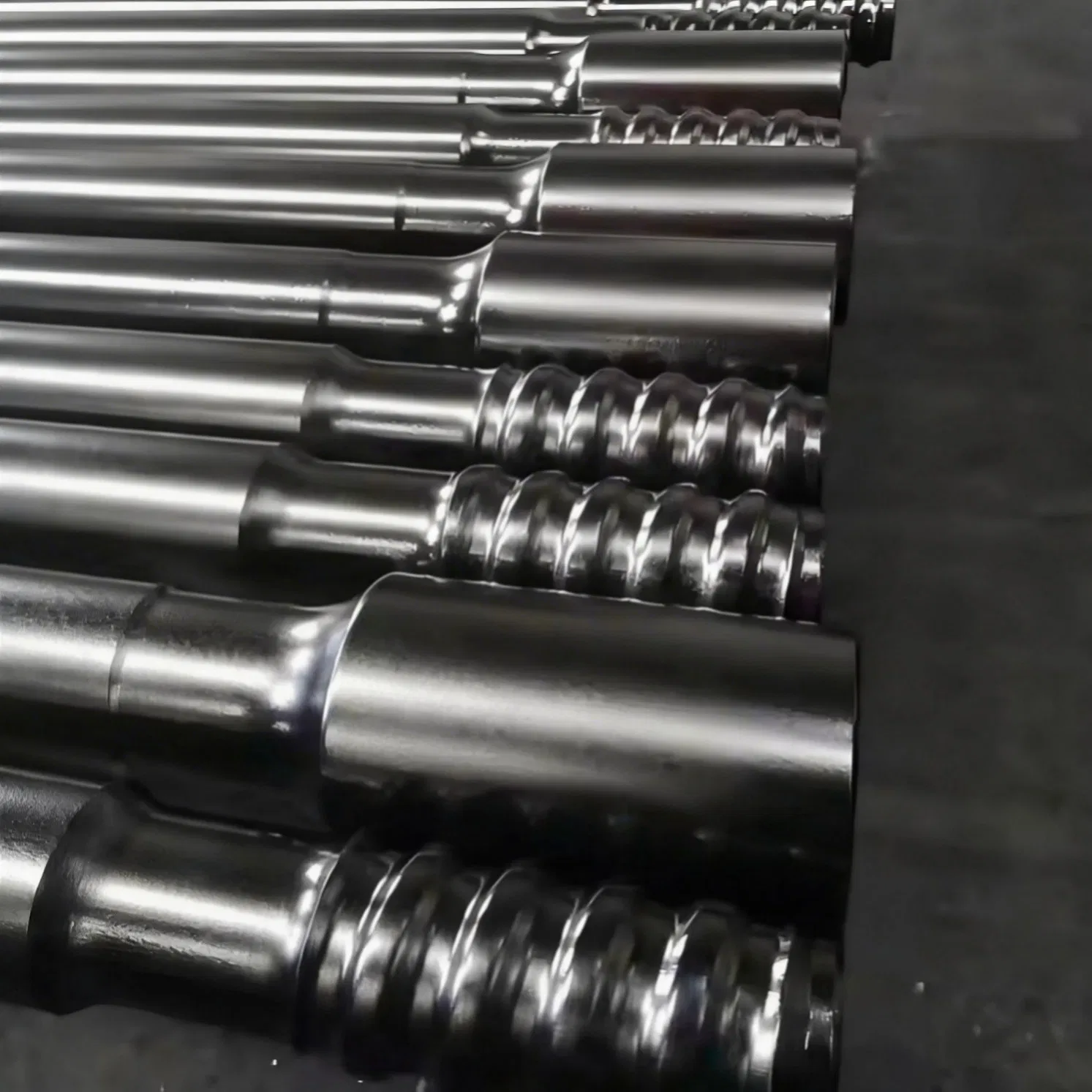 Drill Rods for Simultaneous Drilling and Grouting in Mine Stabilization Projects Feature Special Internal Passage Designs