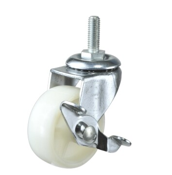 High Quality 75mm Polypropylene Castor Wheel with Brake