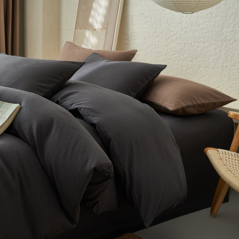 Premium 4PCS 100% Cotton Home Textiles Bedding Set for Hotel