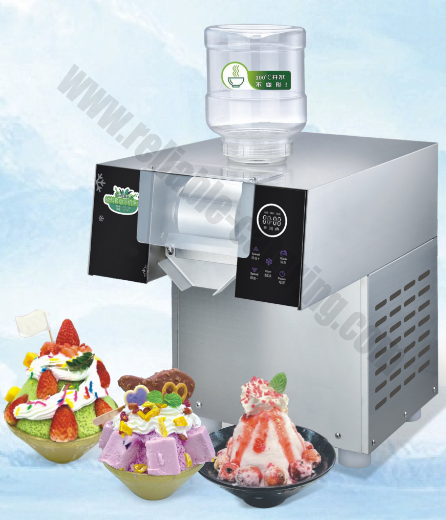 Snow Ice Machine Shaved Ice Machine Fully Automatic Industrial Snowflake Ice Maker with Energy-Saving and Smart Temperature Control