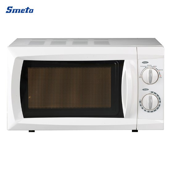 Smeta 20L 220-240V Mechanical Mini Electric Ss Font Microwave Oven