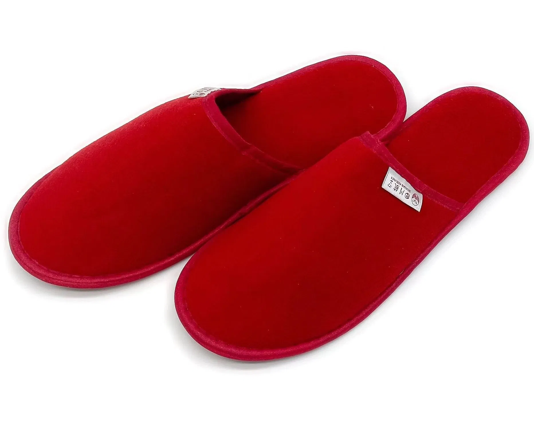 Hotel Airline Wedding Customized Slippers Wholesale Eco-Friendly Washable Disposable Hotel SPA Slippers Travel Velvet Portable Slippers Anti Slip Outsole