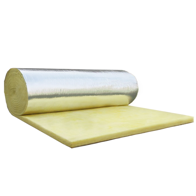 Glasswool China Factory 50mm Thick Fiberglass Wool Glass Wool Insulation