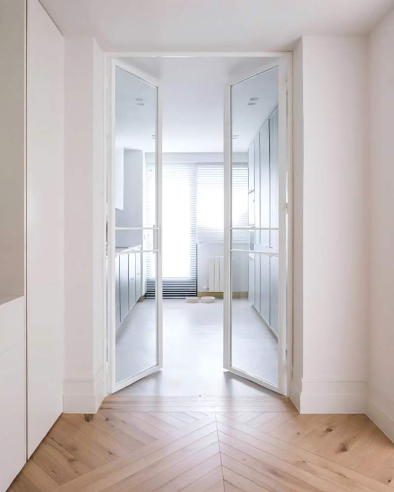 Premium Aluminum Alloy Sliding Door with Custom Mesh Design for Modern Homes