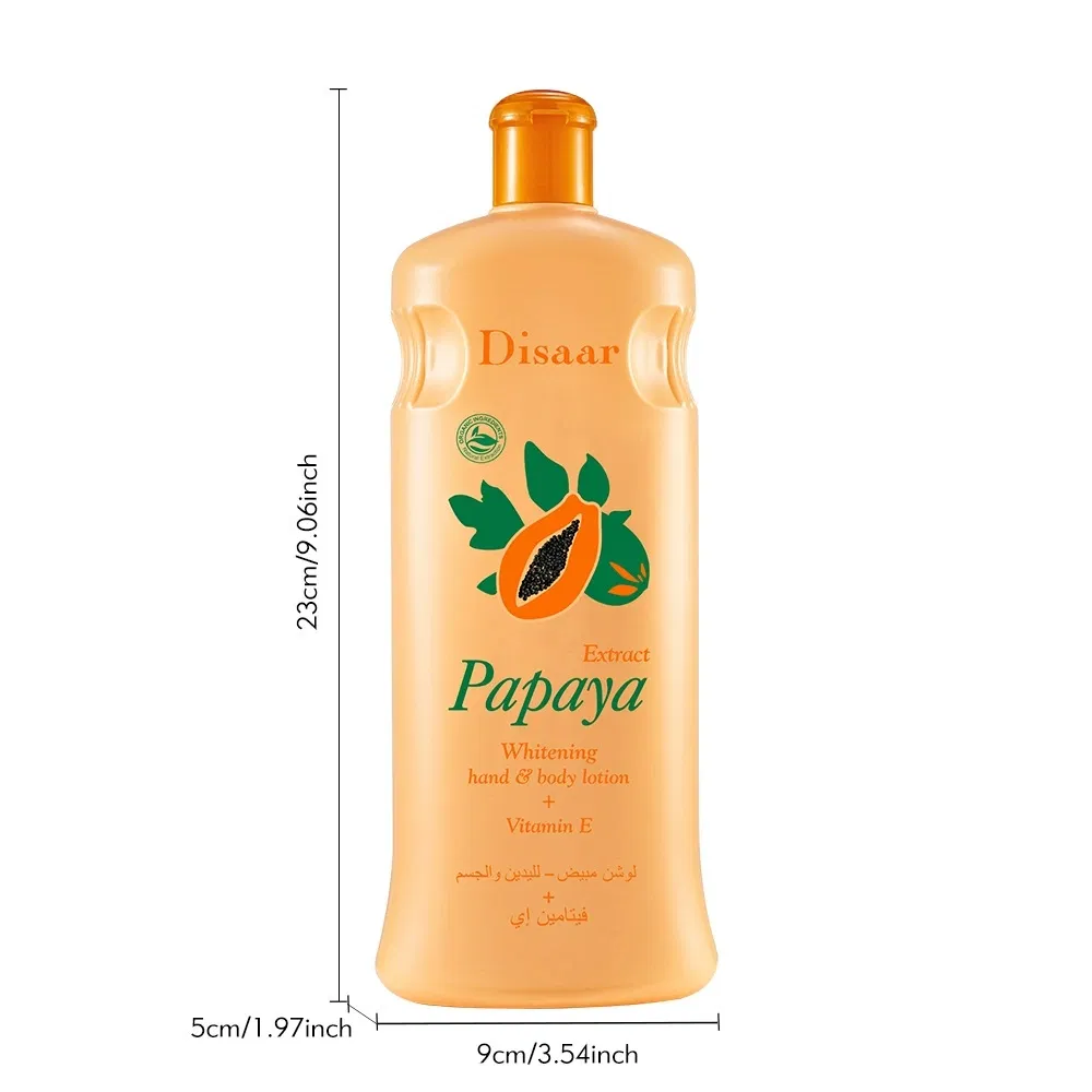 Papaya Body Lotion Moisturizes and Moisturizes Body Care