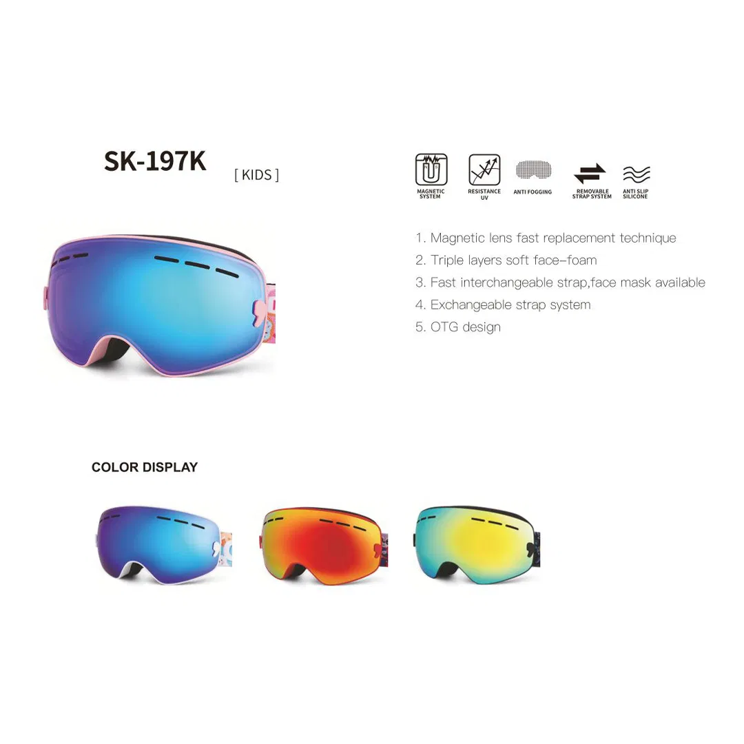 2026 Italian Winter Snow Sports League Olympppppic Wholesale OEM in Stock Italy Game Fashion Winter Safety Sports Snow Motocross Snowboard Ski Goggles