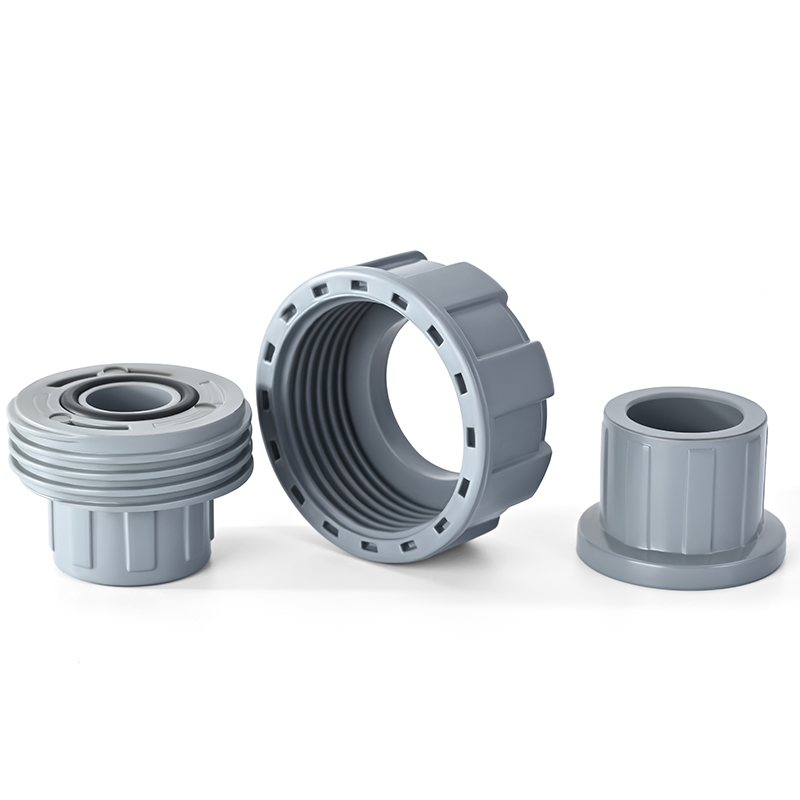 Brand New CPVC Union Fitting From China, Multi-Functional for Industrial Water Transport Piping