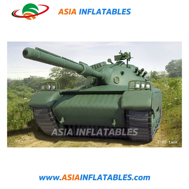 Custom-Made Inflatable Tank Model Inflatable Decoy Tank