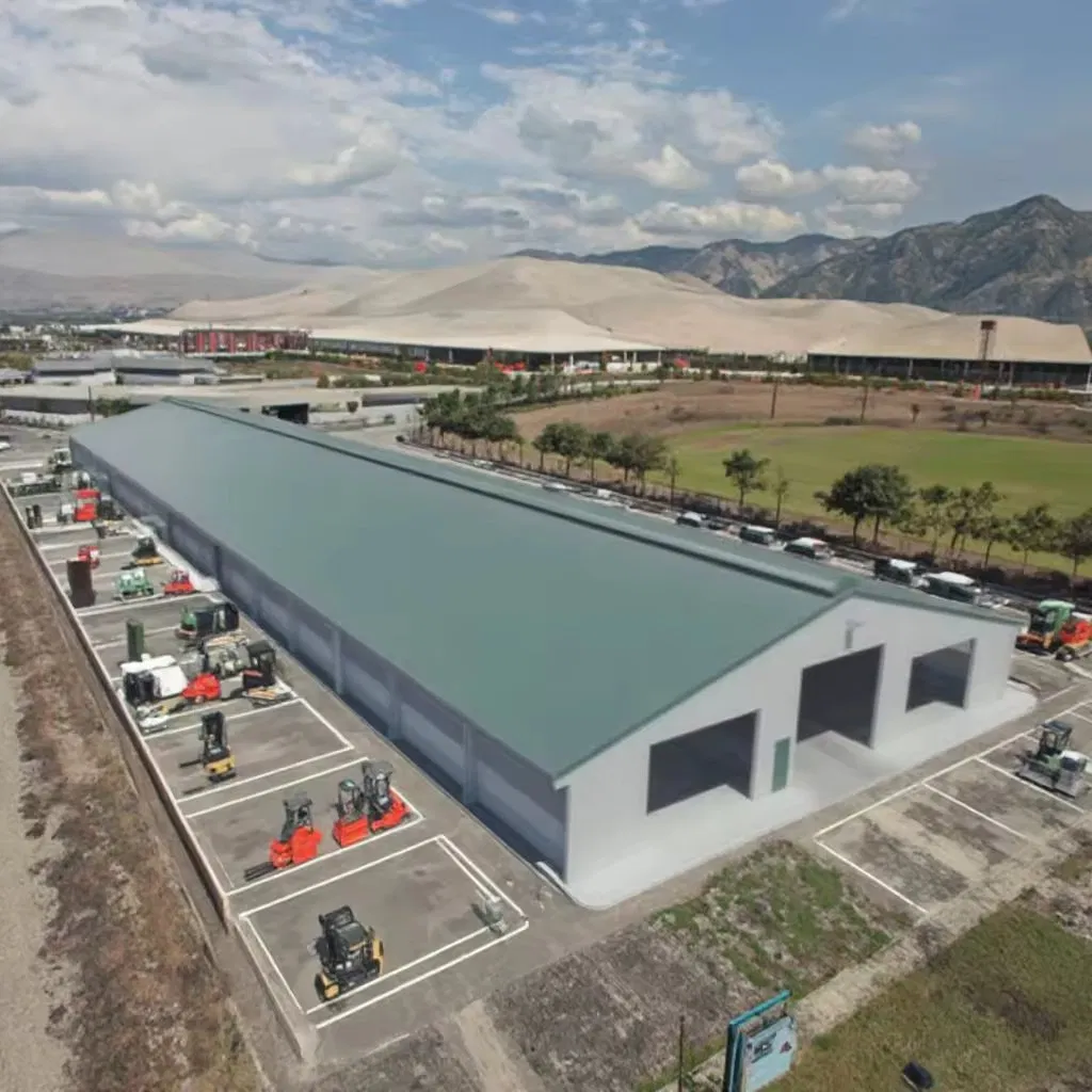 Free Design Prefabricated Plant Workshop with Office House Steel Structure