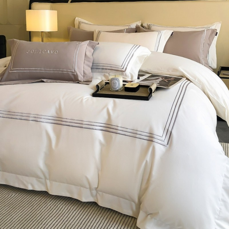 Home Textile Cotton Fabric Nantong Making Hotel Linen Duvet Cover Bedding Items