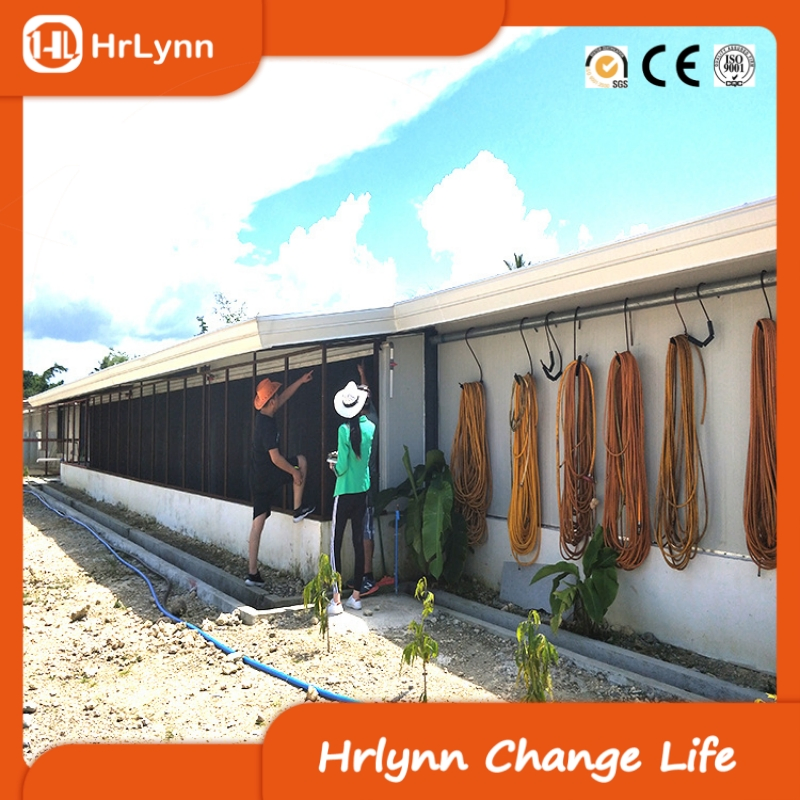 Free-Range Chicken House with Steel Structure