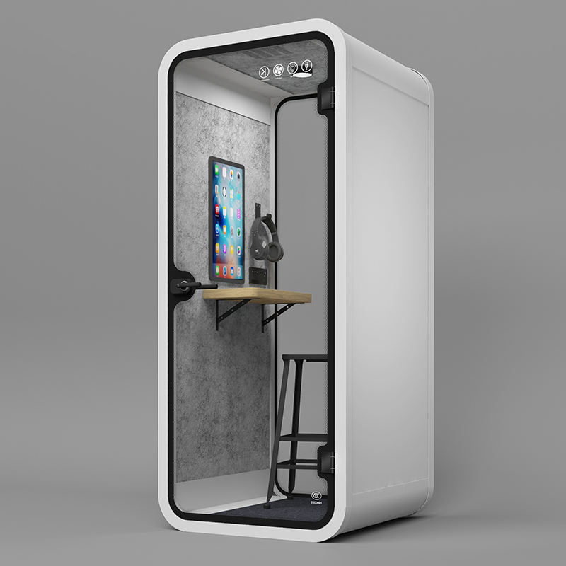 Factory Customized Cell Phone Booth Noise Reduction Office Soundproof Pod